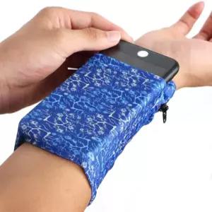 포켓 손목 지갑 휴대폰 홀더 발목 트 밴드 여행용 액세서리용 러닝