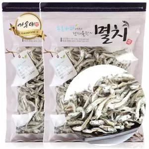 [가온애] 조림 안주용 멸치 (고바) 400g x2봉 / 고바멸치 상급 조림멸치 중멸치 조림용멸치 안주멸치 고추장멸치
