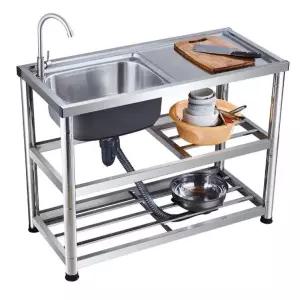 스테인레스 업소용 식당 가구 싱크대스텐 씽크대 주방 교체