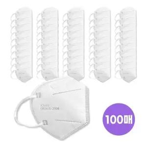 ( )KN95 새부리형 마스크 화이트 100매 3D입체 4중필터 일회용마스크 덴탈마스크 비말마스크