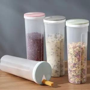 면보관용 통 밀페용기 스파게티 잡곡 견과류 ur 214 nvt3+2vpN