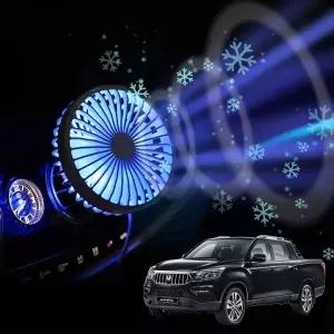 렉스턴스포츠칸 송풍구헤드 LED USB선풍기 시즌3