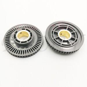 1pc 2pcs 인쇄 기계 부품 하이델베르그 SM102 CD102 용지 수신기 흡입 휠 90x25mm 에어 93.526.353