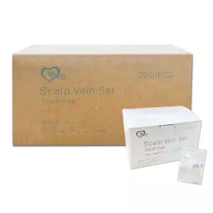 행복한 나비침 24GX3/4 1박스/20통 스칼프니들 나비침 니들 주사침 주사바늘