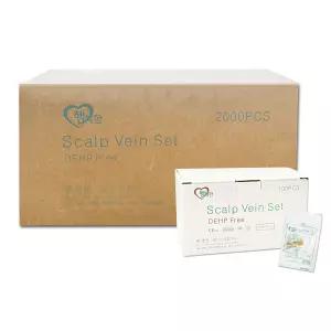 행복한 나비침 25GX3/4 1박스/20통 스칼프니들 나비침 니들 주사침 주사바늘