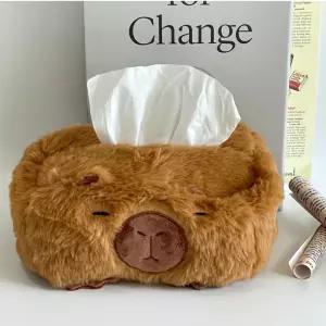 카피바라 티슈 케이스 휴지 보관함 각 냅킨 커버 각커버 소품 인테리어선물 각케이스 센스있는집들이 새차