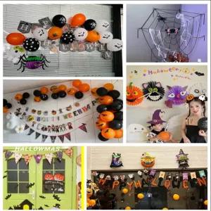 대형 펌킨 에어바운스 호박 할로윈 유령 귀신 소품 풍선