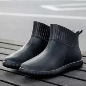 여성 장마 시즌 일상용 편안한 숏 레인부츠