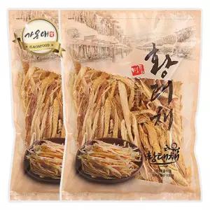 [가온애] 황태채 100g x2봉 / 황태 건황태채 북어 북어채