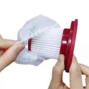 청소기 필터 커버 100개 청소기부직포 청소기먼지망