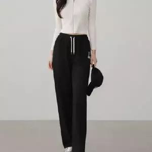 곰돌이 포인트 팬츠 여성 스포츠 트레이닝복