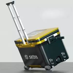 40리터 낚시 쿨러 아이스박스 캐리어 쿨러 다용도 풀