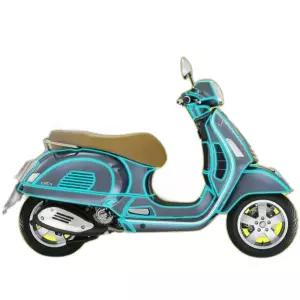 베스파 GTS300 TPU 보호 바이크 투명 필름 PPF 방지