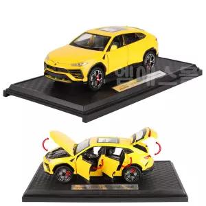 바니랜드 모터쇼 다이캐스트 미니카 LBGN 우루소 옐로우