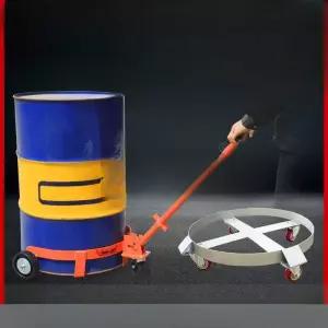 드럼 운반용 카트 대차 받침대 드럼통 트롤리 이동식