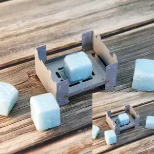 캠핑 버너 미니 고체연료 야외 스토브 등산버너 에탄올고체연료