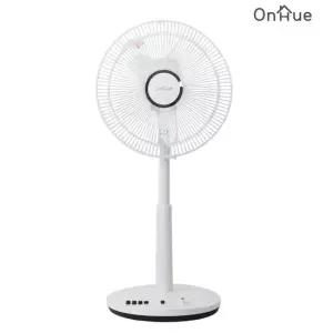 온휴 좌석용 선풍기 OHF-S1426 5엽날개 좌우회전 3단풍량 2시간타이머