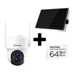 글로벌아이넷 로보뷰 S11+24W태양광+64GB Ai 4G LTE 상시녹화 AOV CCTV 무선 배터리 이동식