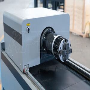 CNC 파이버 레이저 튜브 절단기 모든 금속 원형 사각 1.5KW 3KW 완전 자동 고출력