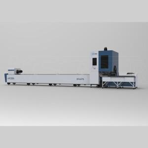 CNC 파이버 레이저 튜브 절단기 원형 사각 모든 금속 재료 1.5KW 3KW 완전 자동 고출력