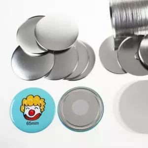 핀버튼제작 자석핀버튼 58MM 메탈 원형뱃지 핀버튼 키링 100개입 자석형