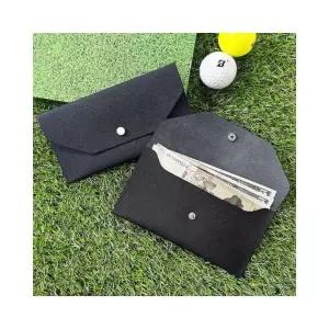 루미나D 플럼도트 천연소가죽 라운딩지갑ma7 골프지갑