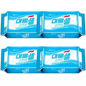 크리오 마르셀 소프트 세탁비누 230g 4개 빨래비누