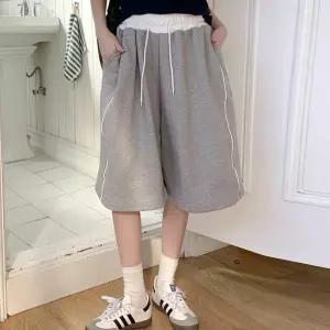 빅사이즈 603 화이트라인5부통팬츠 DBUX377