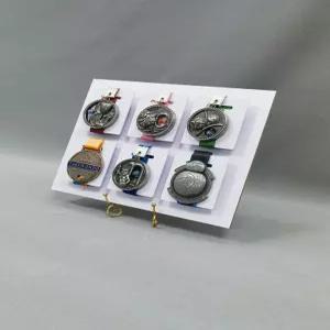 마라톤 레이스 러닝 메달 보관함 액자 디스플레이 스탠드 거치대