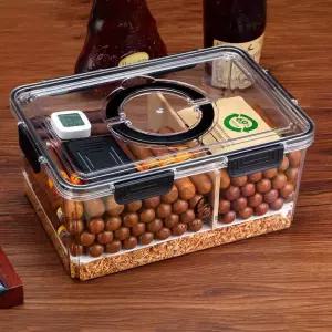 시가휴미더 삼나무 케이스 박스 시가 냉장고 보관함 휴대용 입문용 캐비닛