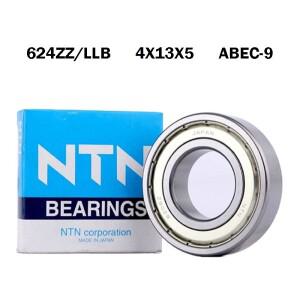10PCS 오리진 일본 NTN 624ZZ 베어링 ABEC-9 4X13X5MM 고속 미니어처 볼 마이크로 정밀
