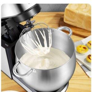 업소용 반죽기 전동 거품기 304 가정용 모터 제빵 스테인레스 믹싱기 화이트 25kg