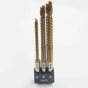 드릴톱 3P 세트 드릴날 철판구멍뚫기목재천공 뚫기 육각비트 천공 홈파기