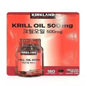 [셀러허브]커클랜드 시그니춰 크릴오일 500mg x 180캡슐 - 코 스트코 시그니처(SH) (S46125122)