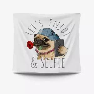 휴식공간 형 포스터 패브릭 침헤드 장식 자취 인테리어 용품 아트 [f815A99]