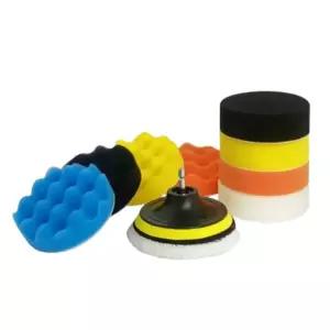 드릴용 광택패드 10p 스펀지패드 차량용스펀지 광택용패드 차량광택패드
