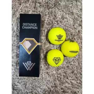 골프공 다이아윙스 M3x 장타 비거리 고반발 볼 무광옐로우 3구 기프트박스 포장 레몬볼