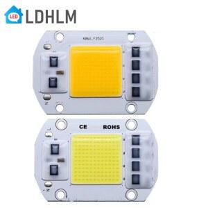 투광 조명용 LED 램프 비즈 드라이버 20W 30W 없음 DIY 50W 스포트라이트 220V 조명 필요 110V COB