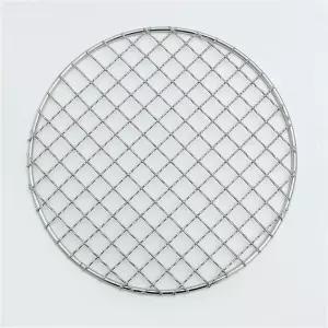 헬로그릴 304스텐 미니 원형 석쇠 20CM 캠핑 고기불판 화로 숯불석쇠