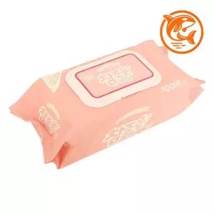 부드러운 클렌징 물티슈 100매 아기용 위생물티슈 세정 티슈