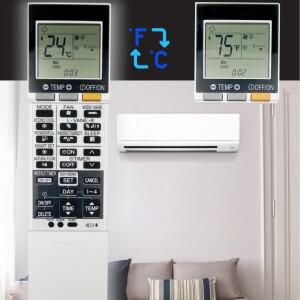 미쓰비시 일렉트릭 Trane 에어컨용 AC 리모컨 SH22A KM18J SG20A SG15H E22T43426