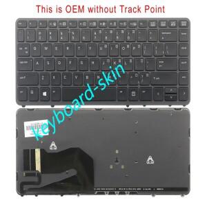 HP EliteBook 840 G1 G2 /850 745-001 736654 용 US 백라이트 포인터 키보드 없음