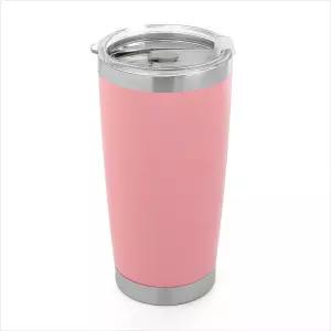 콜드원 밀폐뚜껑 텀블러 550ML 핑크 보온보냉 스텐 핑크텀블러 물통