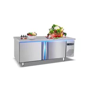 업소용 내부스텐 좌측 테이블냉장냉동고 디지털