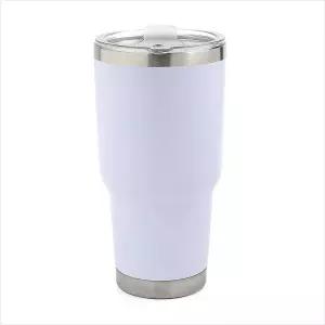 콜드원 밀폐뚜껑 텀블러 850ML 화이트 보온 보냉 대용량 물병