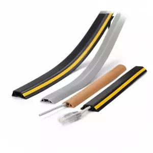 부드러운 전선 덮개 몰딩 쫄대 케이블 몰딩 바닥 정돈