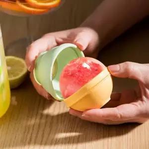 플라팜 1+1 하이볼 실리콘 왕 얼음틀 아이스볼메이커 홈카페