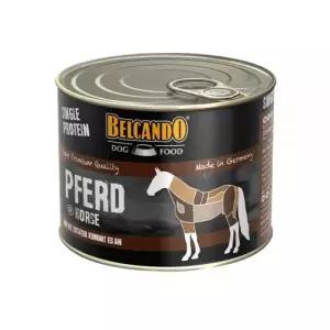 벨칸도 강아지 습식 간식캔 싱글프로틴 말고기 200g X 1개