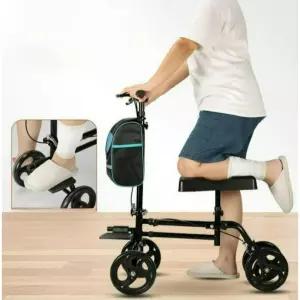 외발 골절 보행기 다리 보조기 스쿠터 받침대 미끄럼 부상 의료용