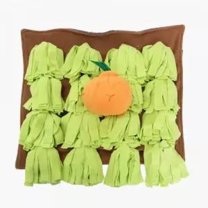 벨버드 반려견 장난감 노즈워크 분리불안 한라봉 놀이 매트 볼 1개